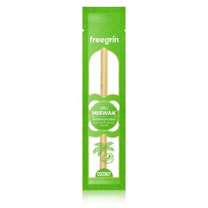 Freegrin Natural Coconut Miswak Sticks-Zero Waste
