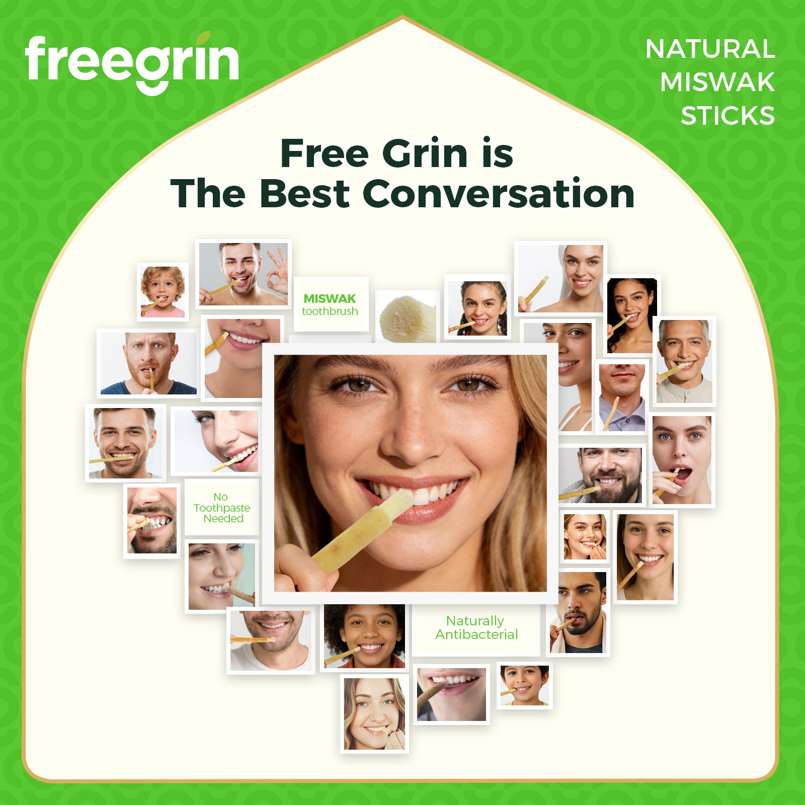 Freegrin Natural Coconut Miswak Sticks-Zero Waste - Image 9