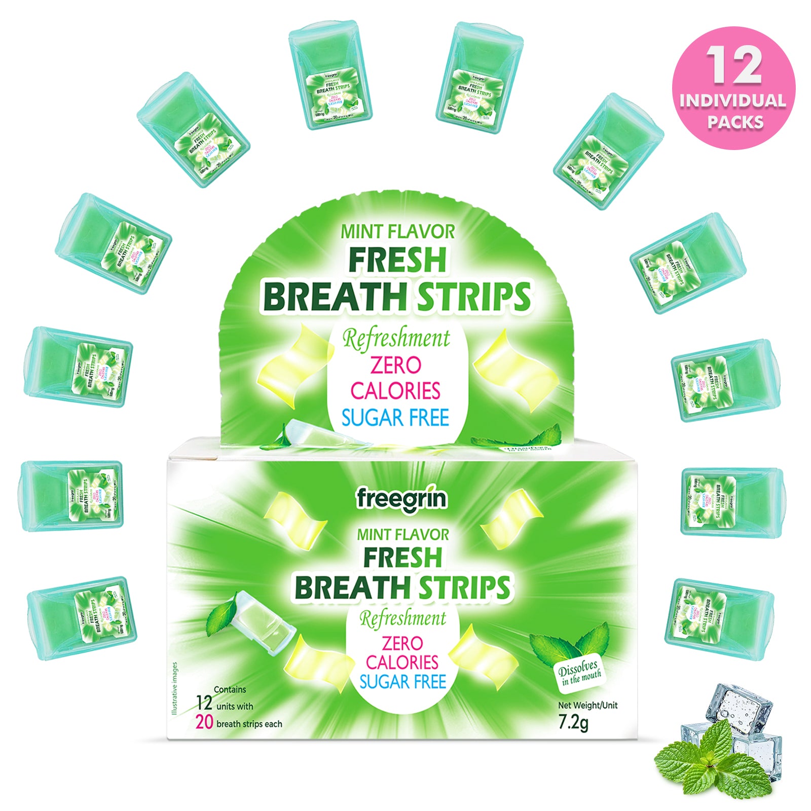 Mint Breath Strips: PocketPaks (12x20 Packs)