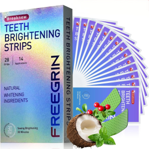 FreeGrin 7 Day Whitening Strips - 14 Pack (28 Strips)