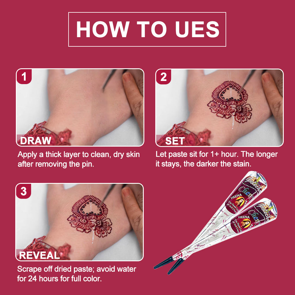 Cherry Henna Cones (12 Packs) - Image 5